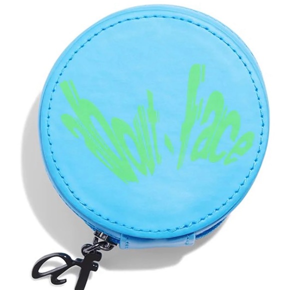 LIMITED EDITION COMPACT ZIPPER MIRROR ABOUT FACE - Picture 1 of 4